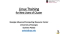 Linux Training For New Users Of Cluster Suchi 11272018.pdf