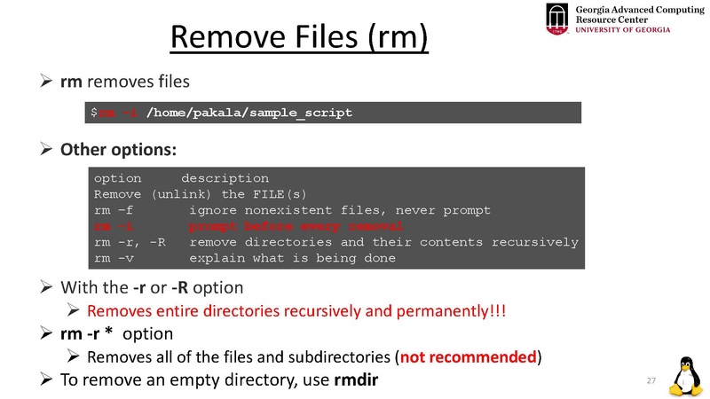 File:Linux Training For New Users Of Cluster Suchi 11272018.pdf