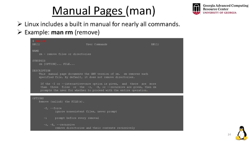 File:Linux Training For New Users Of Cluster Suchi 11272018.pdf
