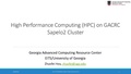 High Performance Computing (HPC) on Sapelo2 Cluster at GACRC.pdf