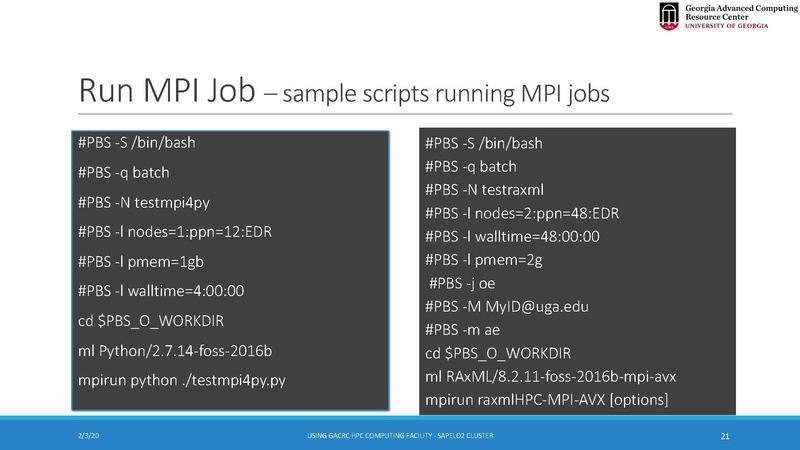 File Using Gacrc Sapelo2 Cluster Advanced Topics 1 Pdf Research Computing Center Wiki